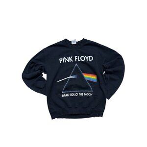 Pink Floyd Dark Side of the Moon Distressed Tour Crewneck Sweatshirt M